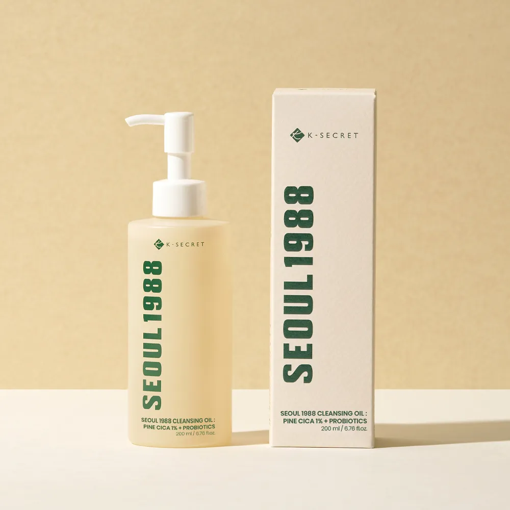 K-SECRET SEOUL 1988 Cleansing Oil : Pine Cica 1% + Probiotics 3