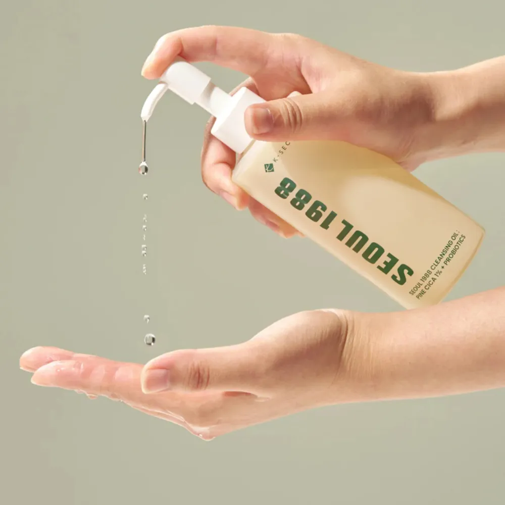 K-SECRET SEOUL 1988 Cleansing Oil : Pine Cica 1% + Probiotics 2