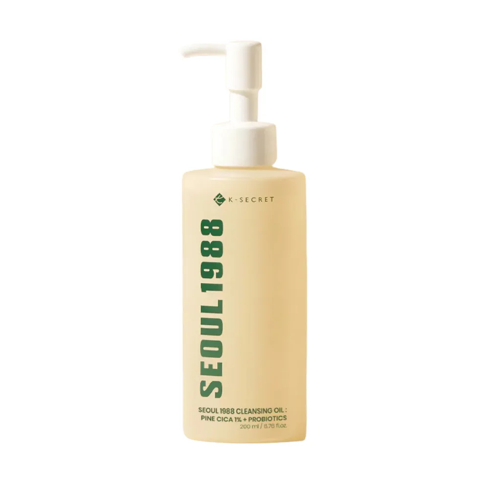 K-SECRET SEOUL 1988 Cleansing Oil : Pine Cica 1% + Probiotics 1