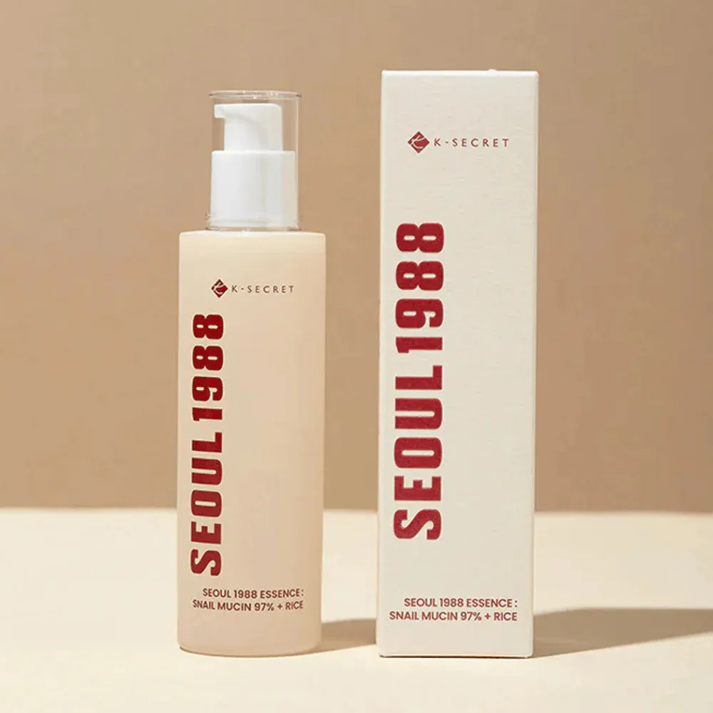SEOUL 1988 Essence : Snail Mucin 97% + Rice 2
