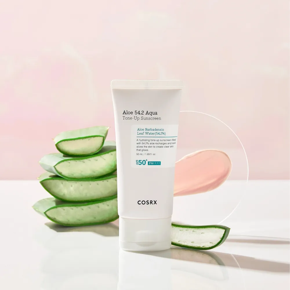 Aloe 54.2 Aqua Tone-Up Sunscreen SPF50+/PA++++ 2