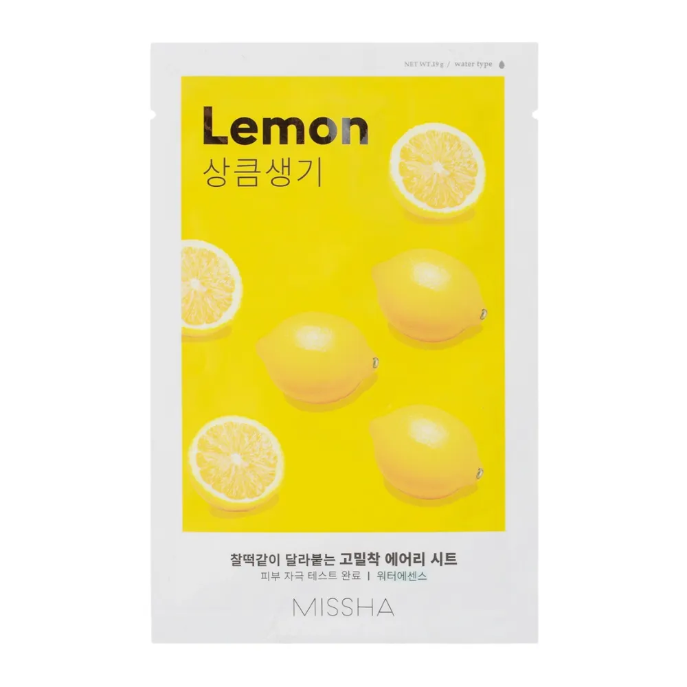 MISSHA - Airy Fit Lemon Sheet Mask_1 MISSHA - Airy Fit Sheet Mask Lemon comprar Canarias