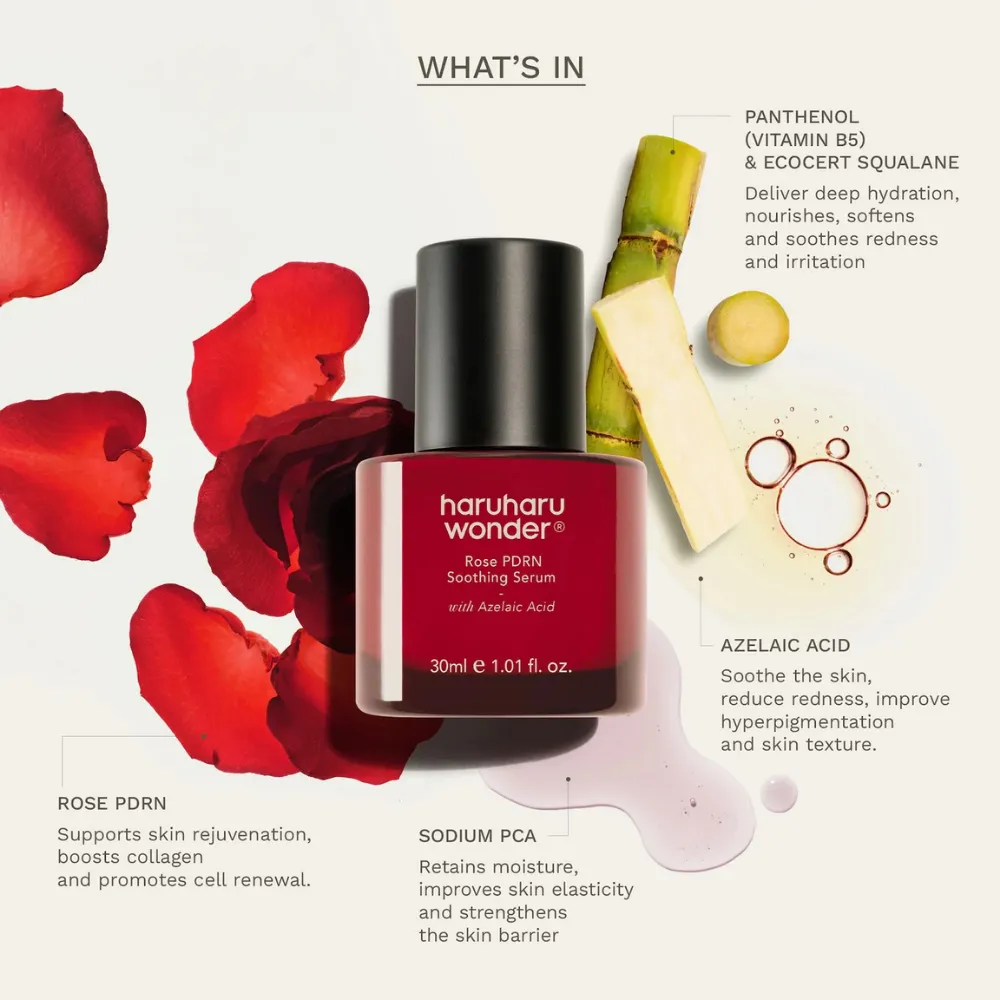 Haruharu Wonder - Rose PDRN Soothing Serum 2