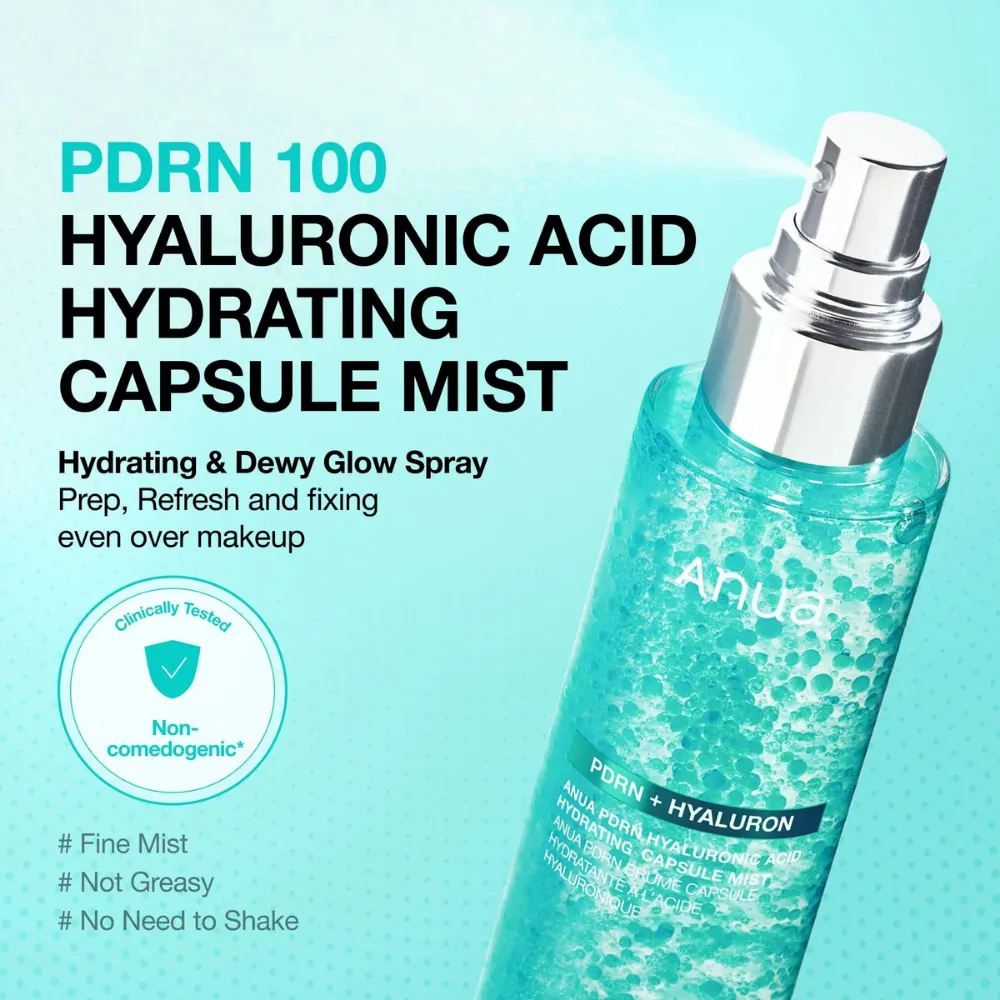 ANUA - PDRN Hyaluronic Acid Hydrating Capsule Mist 2