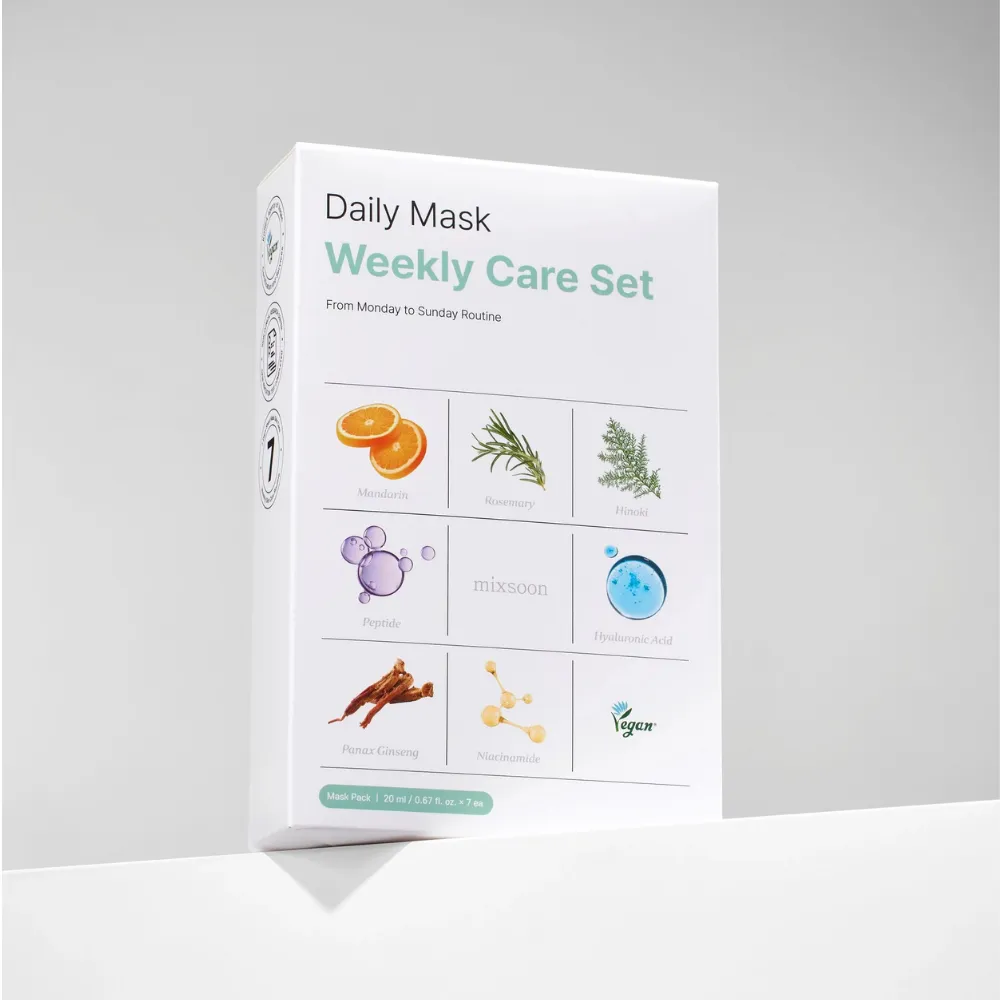 Mixsoon - Daily Mask Weekly Care Set 2