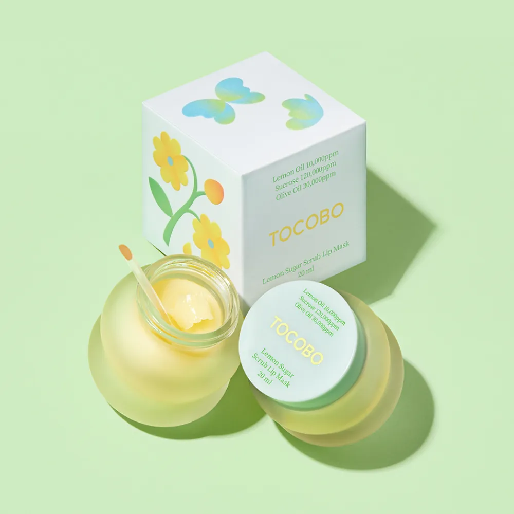 TOCOBO - Lemon Sugar Scrub Lip Mask 2
