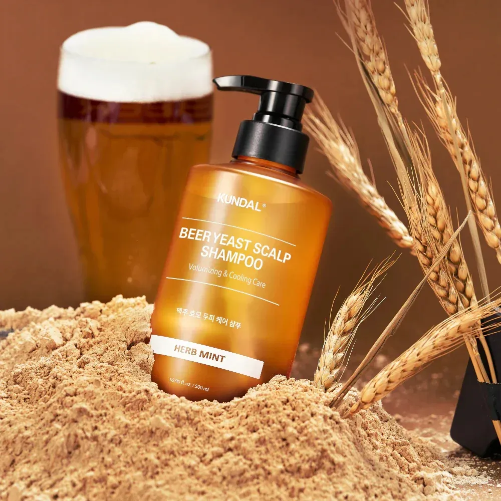 Kundal - Beer Yeast Scalp Shampoo Herb Mint 2